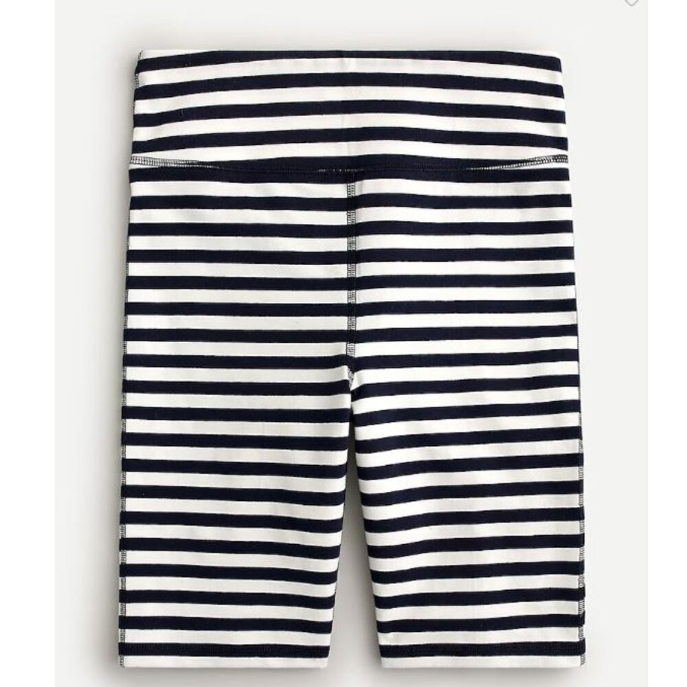 J. Crew Women's Weekend Stripe Bike Shorts, XS EUC